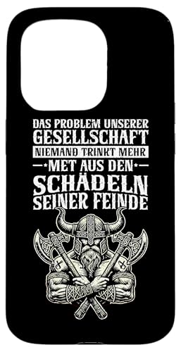Nordische Mythologie Wikinger Nordische Runen Götter Viking Hülle für iPhone 15 Pro von Nordische Mythologie Nordman Wikinger Odins Runen