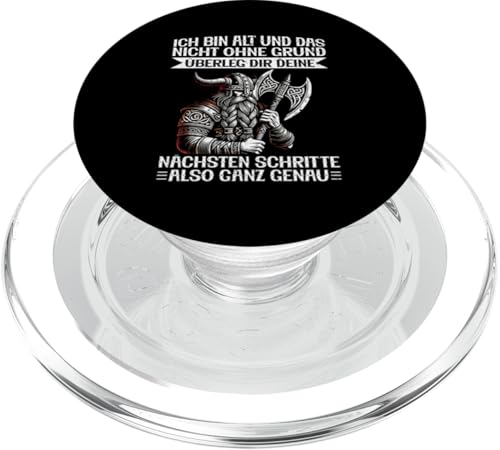 Nordische Mythologie Wikinger Nordische Runen Götter Viking PopSockets PopGrip für MagSafe von Nordische Mythologie Nordman Wikinger Odins Runen