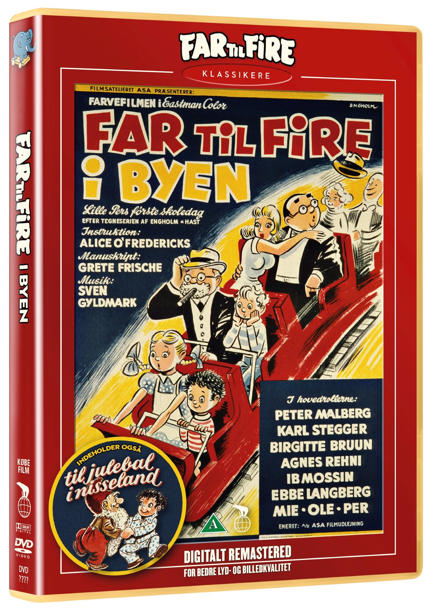 Far Til Fire I Byen - DVD von Nordisk Film