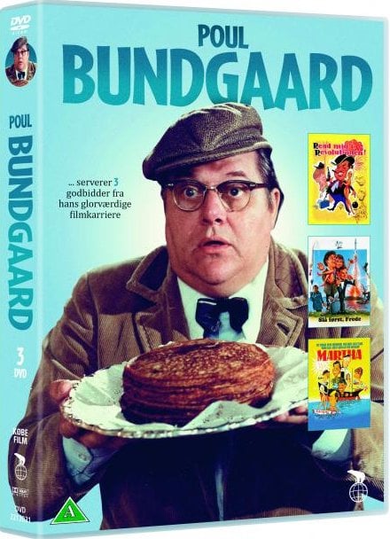 Poul Bundgaard DVD boks - Indeholder følgende film - Martha - Slå Først Frede - Rend Mig I Revolutionen von Nordisk Film