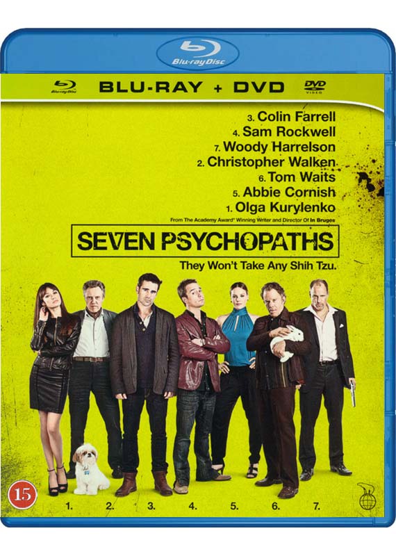 Seven Psychopats - Blu Ray von Nordisk Film