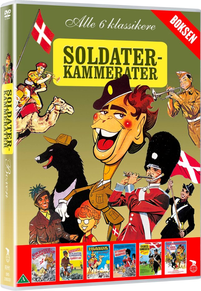 Soldaterkammerater boksen - DVD Soldaterkammerater boksen - DVD von Nordisk Film