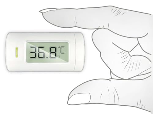 NORDITALIA, KFT-27 Infrarot-Thermometer, Taschengröße, ultrakompakte Größe, kontaktlose Messung von 0-3 cm, Batterie im Lieferumfang enthalten, 20 Speicher NORDITALIA, KFT-27 Infrarot-Thermometer, Taschengröße, ultrakompakte Größe, kontaktlose Messung von 0-3 cm, Batterie im Lieferumfang enthalten, 20 Speicher von Norditalia