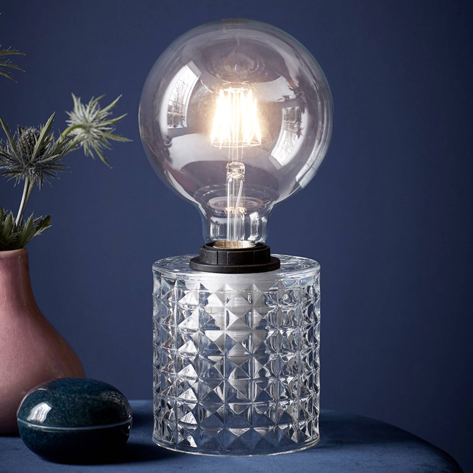 Aus Glas - Tischleuchte Hollywood klar Aus Glas - Tischleuchte Hollywood klar von Nordlux