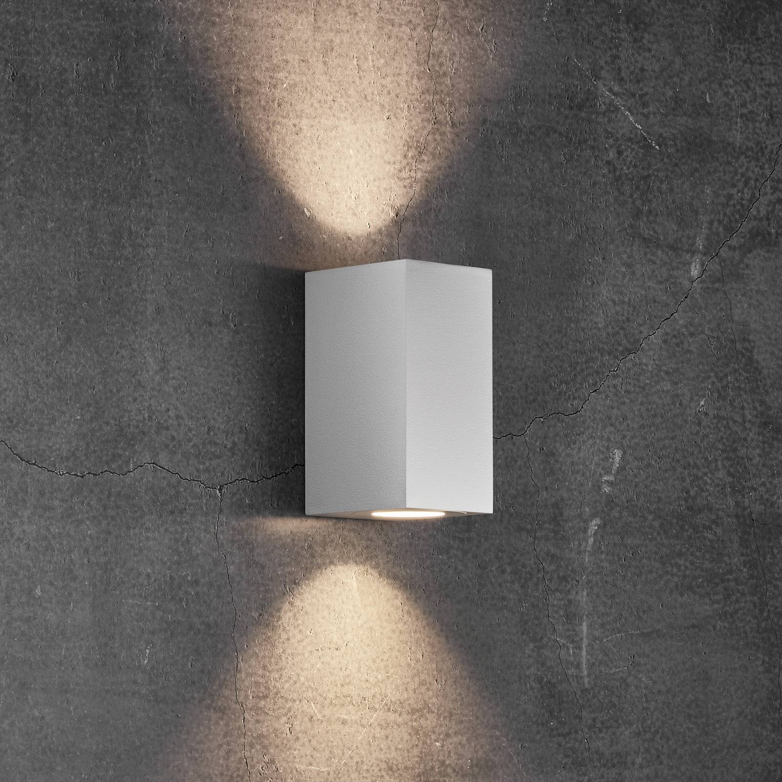 Außenwandlampe Canto Maxi Kubi 2, 17 cm, weiß Außenwandlampe Canto Maxi Kubi 2, 17 cm, weiß von Nordlux