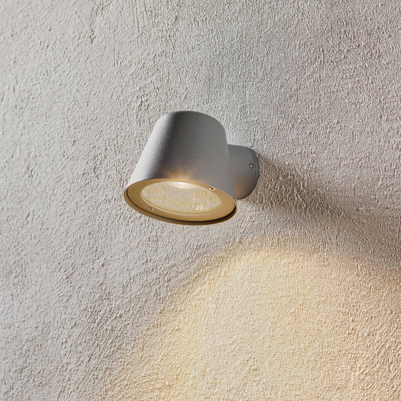 Außenwandleuchte Aleria, Aluminium grau Außenwandleuchte Aleria, Aluminium grau von Nordlux