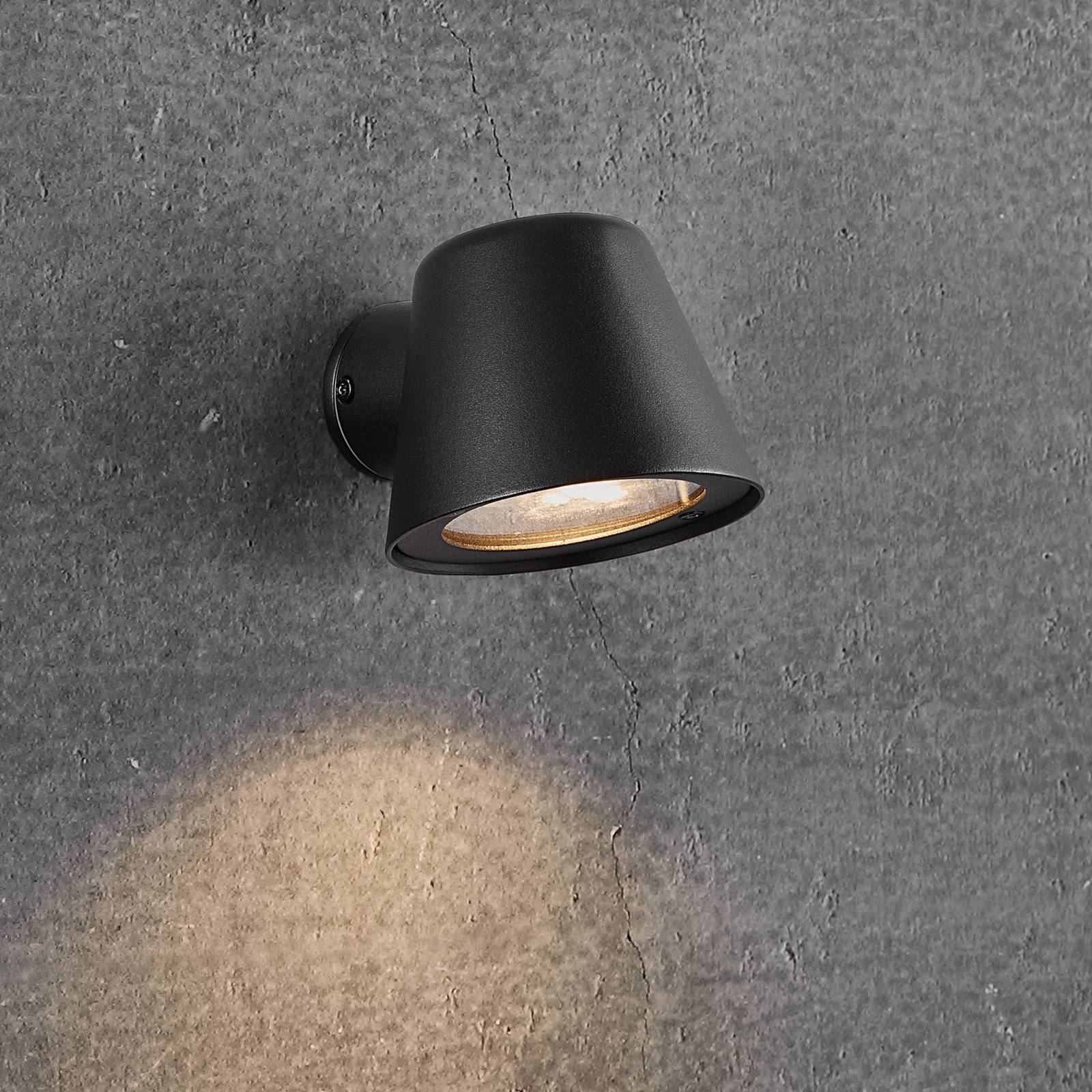 Außenwandleuchte Aleria, Metall schwarz Außenwandleuchte Aleria, Metall schwarz von Nordlux