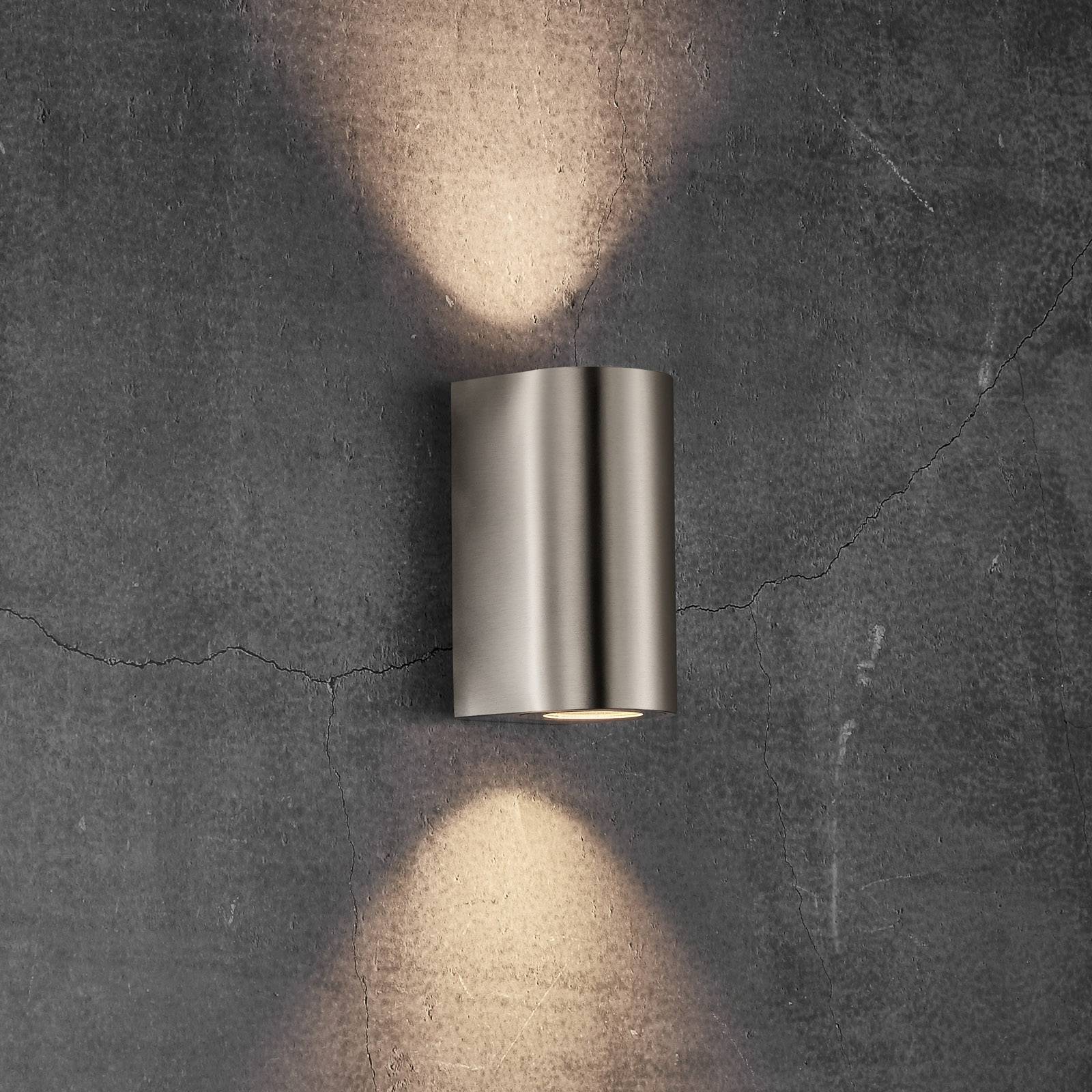 Außenwandleuchte Canto Maxi 2, edelstahl Außenwandleuchte Canto Maxi 2, edelstahl von Nordlux