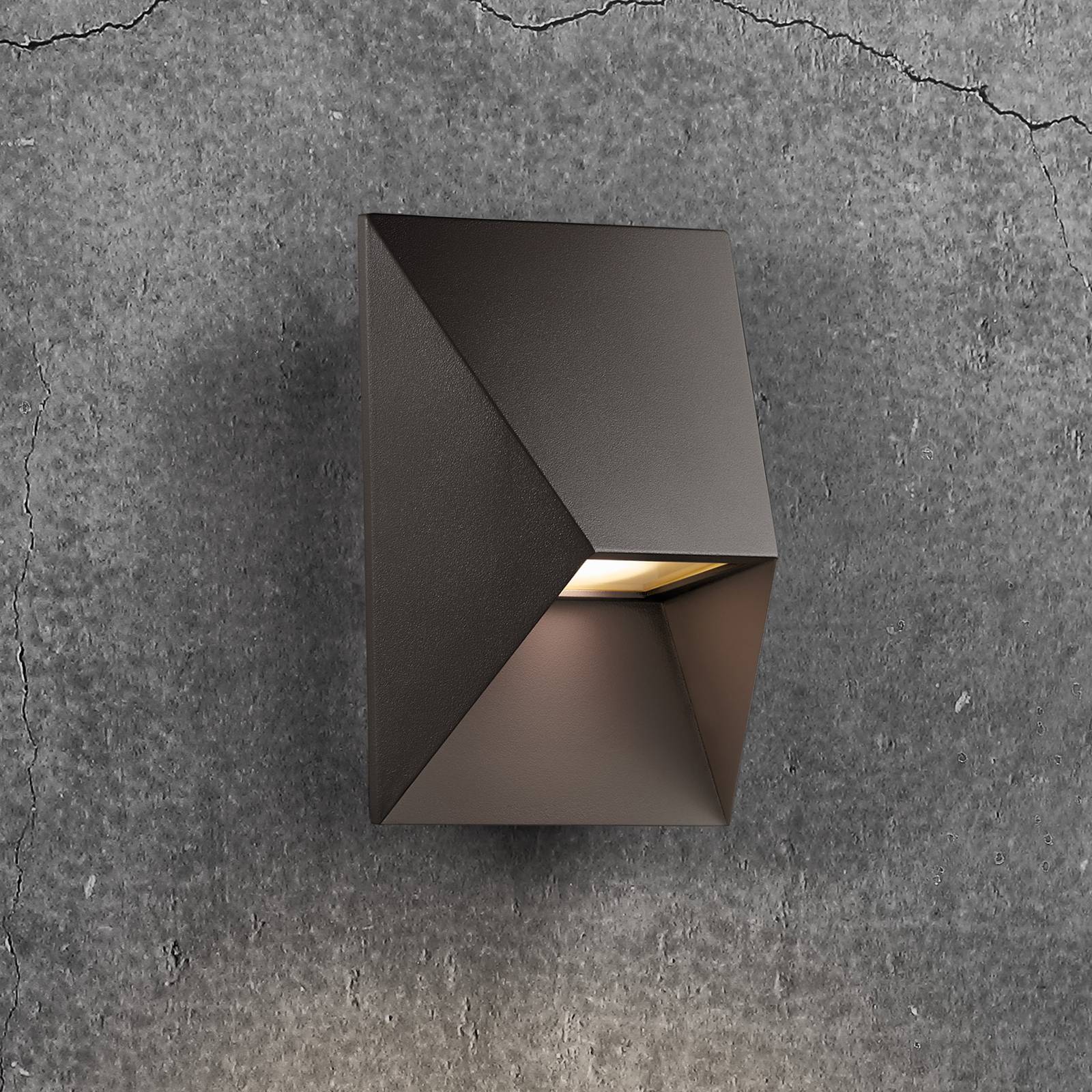 Außenwandleuchte Pontio 15, Breite 15 cm, schwarz Außenwandleuchte Pontio 15, Breite 15 cm, schwarz von Nordlux