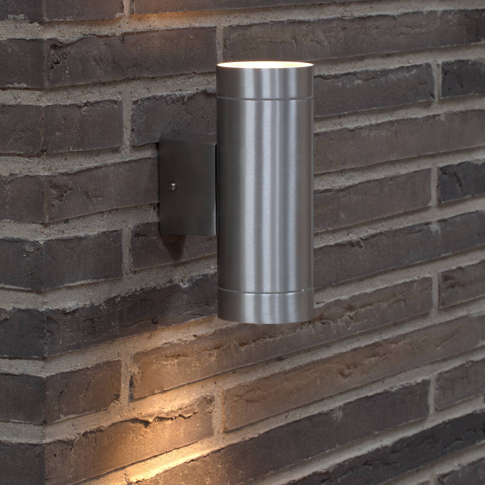Außenwandleuchte Tin Maxi Double, Aluminium Außenwandleuchte Tin Maxi Double, Aluminium von Nordlux