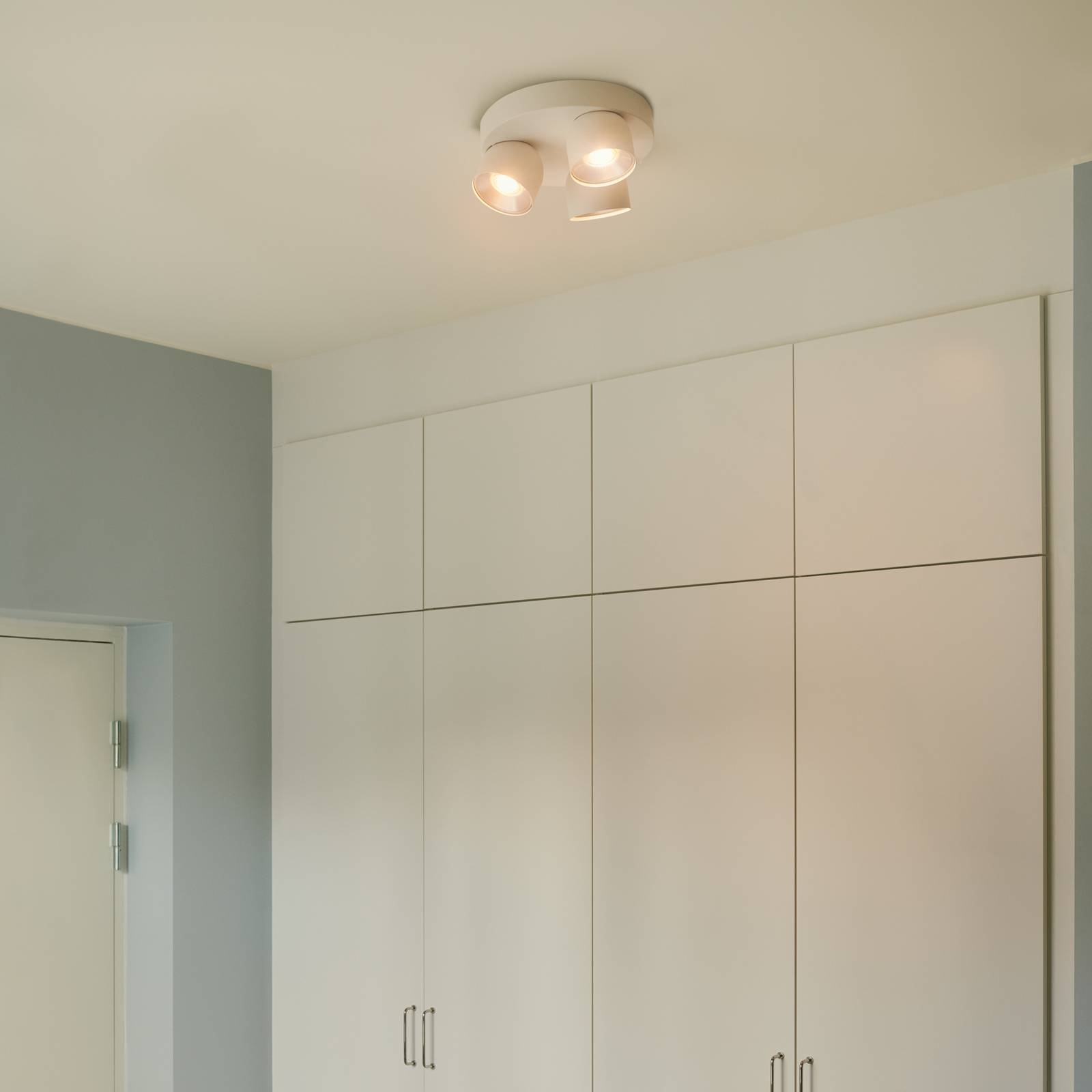 Downlight Pitcher, GU10, dreiflammig, rund, Metall, weiß Downlight Pitcher, GU10, dreiflammig, rund, Metall, weiß von Nordlux