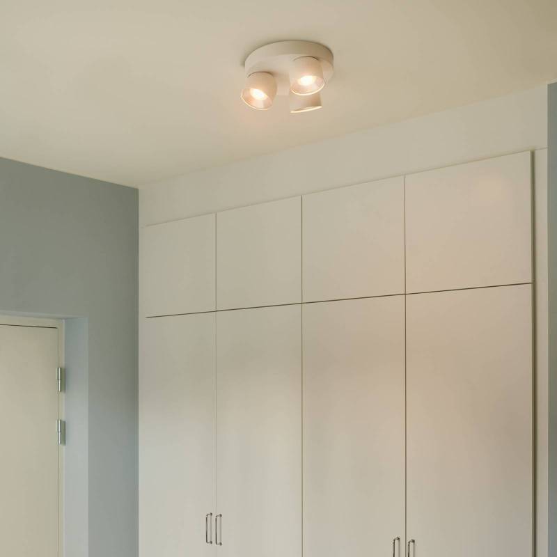 Downlight Pitcher, GU10, dreiflammig, rund, Metall, weiß von Nordlux