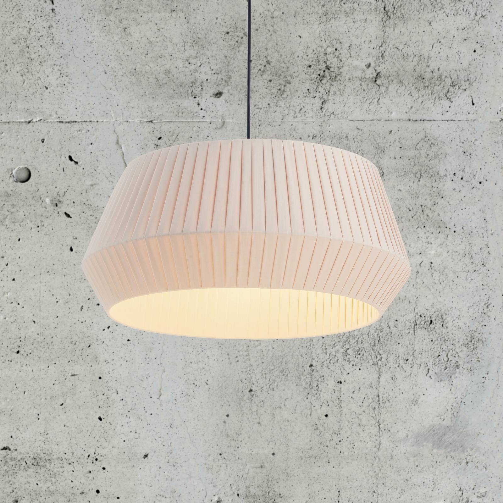 Hängeleuchte Dicte, handgebunden, Ø 53 cm, amber Hängeleuchte Dicte, handgebunden, Ø 53 cm, amber von Nordlux