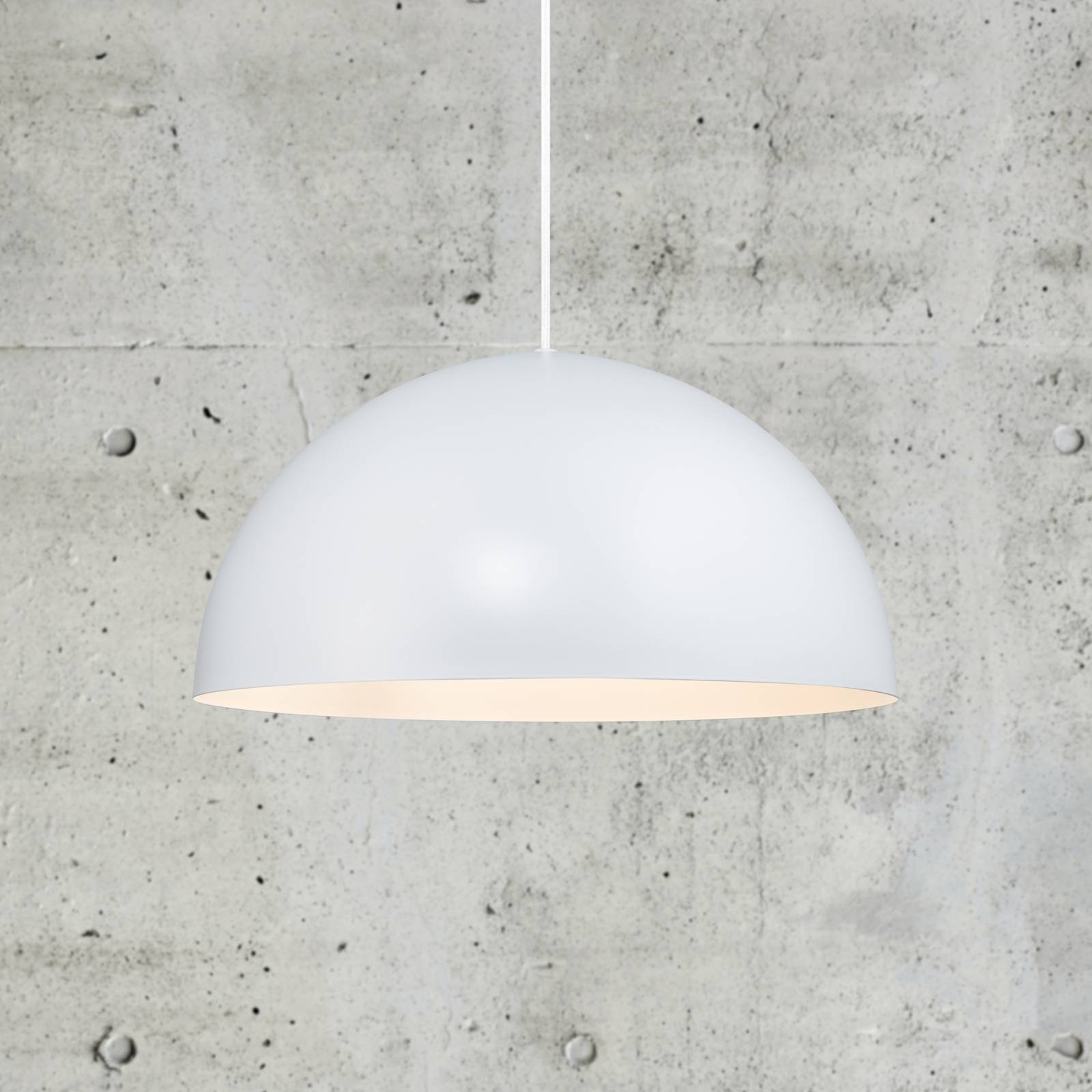 Hängeleuchte Ellen 40 mit Metallschirm, weiß Hängeleuchte Ellen 40 mit Metallschirm, weiß von Nordlux
