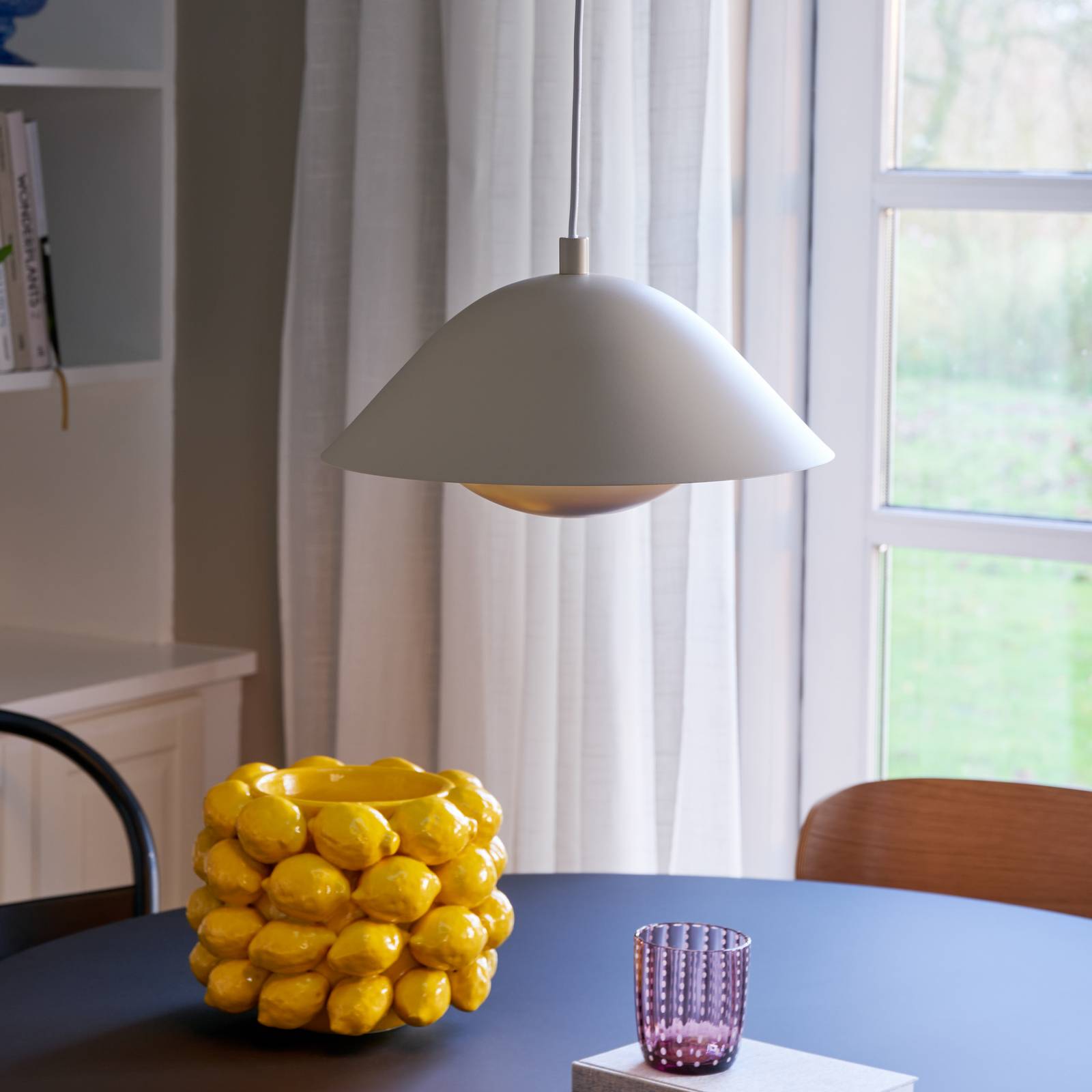 Hängeleuchte Freya 35 aus Metall, beige Hängeleuchte Freya 35 aus Metall, beige von Nordlux