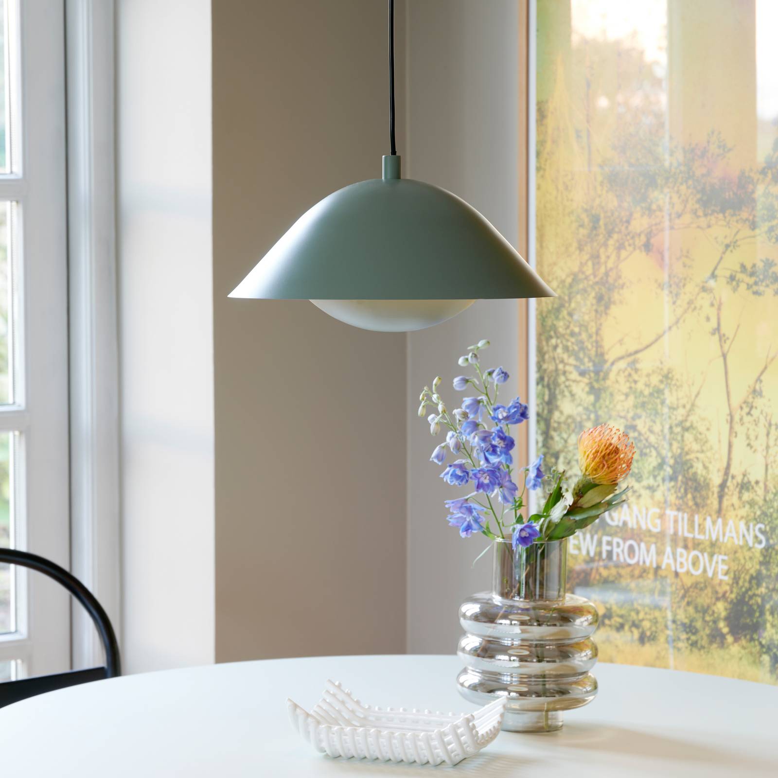 Hängeleuchte Freya 35 aus Metall, grün Hängeleuchte Freya 35 aus Metall, grün von Nordlux