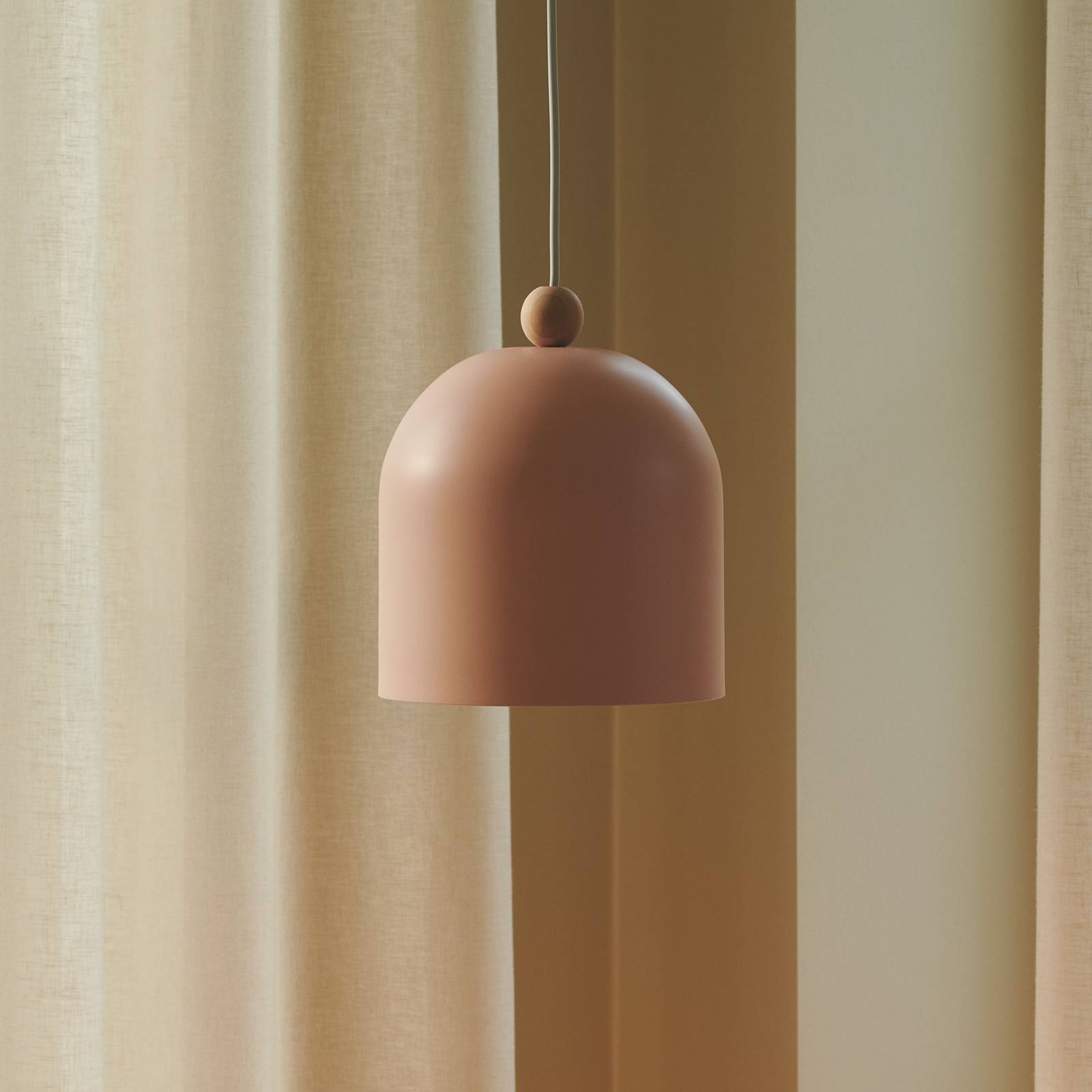 Hängeleuchte Gaston, Lampenschirm Metall, rosé Hängeleuchte Gaston, Lampenschirm Metall, rosé von Nordlux