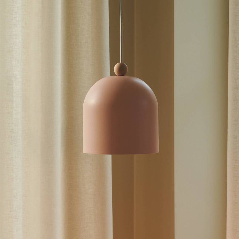 Hängeleuchte Gaston, Lampenschirm Metall, rosé von Nordlux