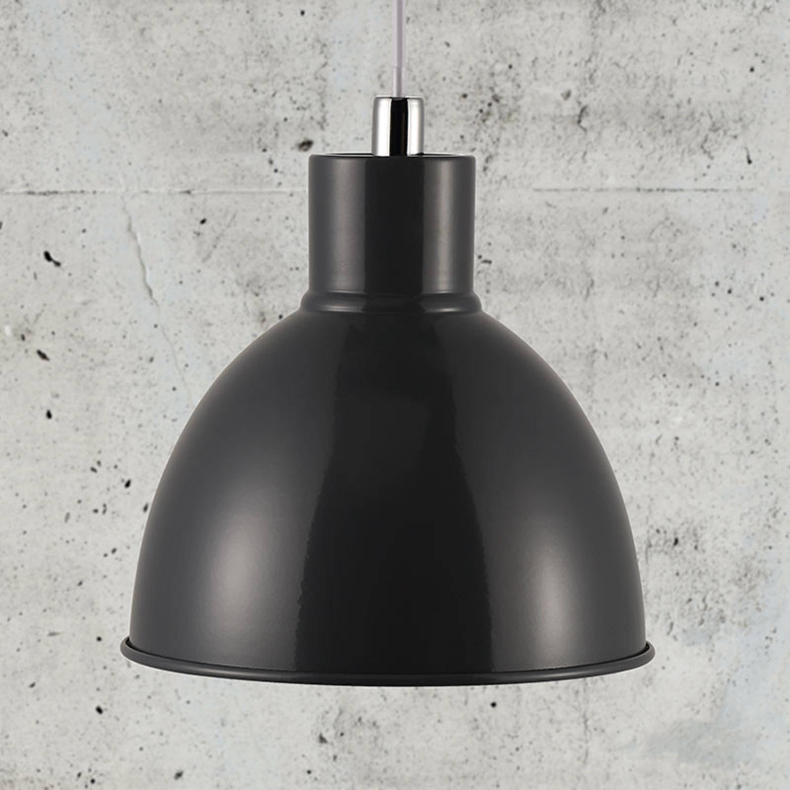 Hängeleuchte Pop mit Metallschirm, anthrazit Hängeleuchte Pop mit Metallschirm, anthrazit von Nordlux