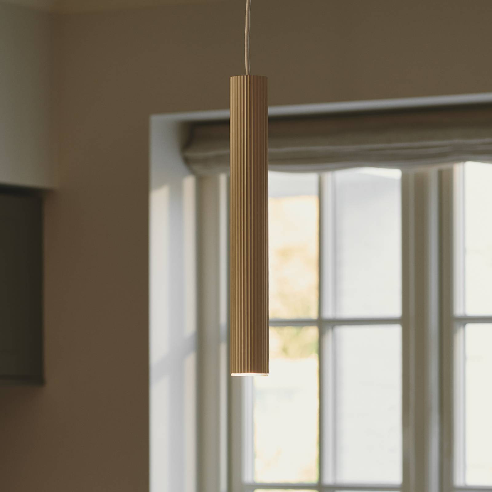 Hängeleuchte Vico, Metallschirm, einflammig, beige Hängeleuchte Vico, Metallschirm, einflammig, beige von Nordlux