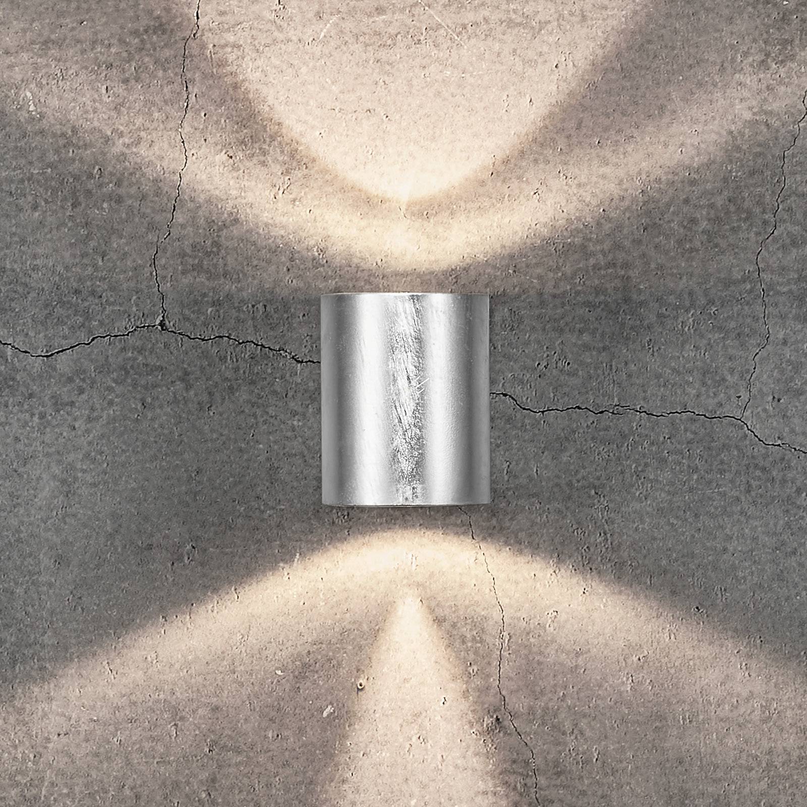 LED-Außenwandleuchte Canto 2, 10 cm, verzinkt LED-Außenwandleuchte Canto 2, 10 cm, verzinkt von Nordlux