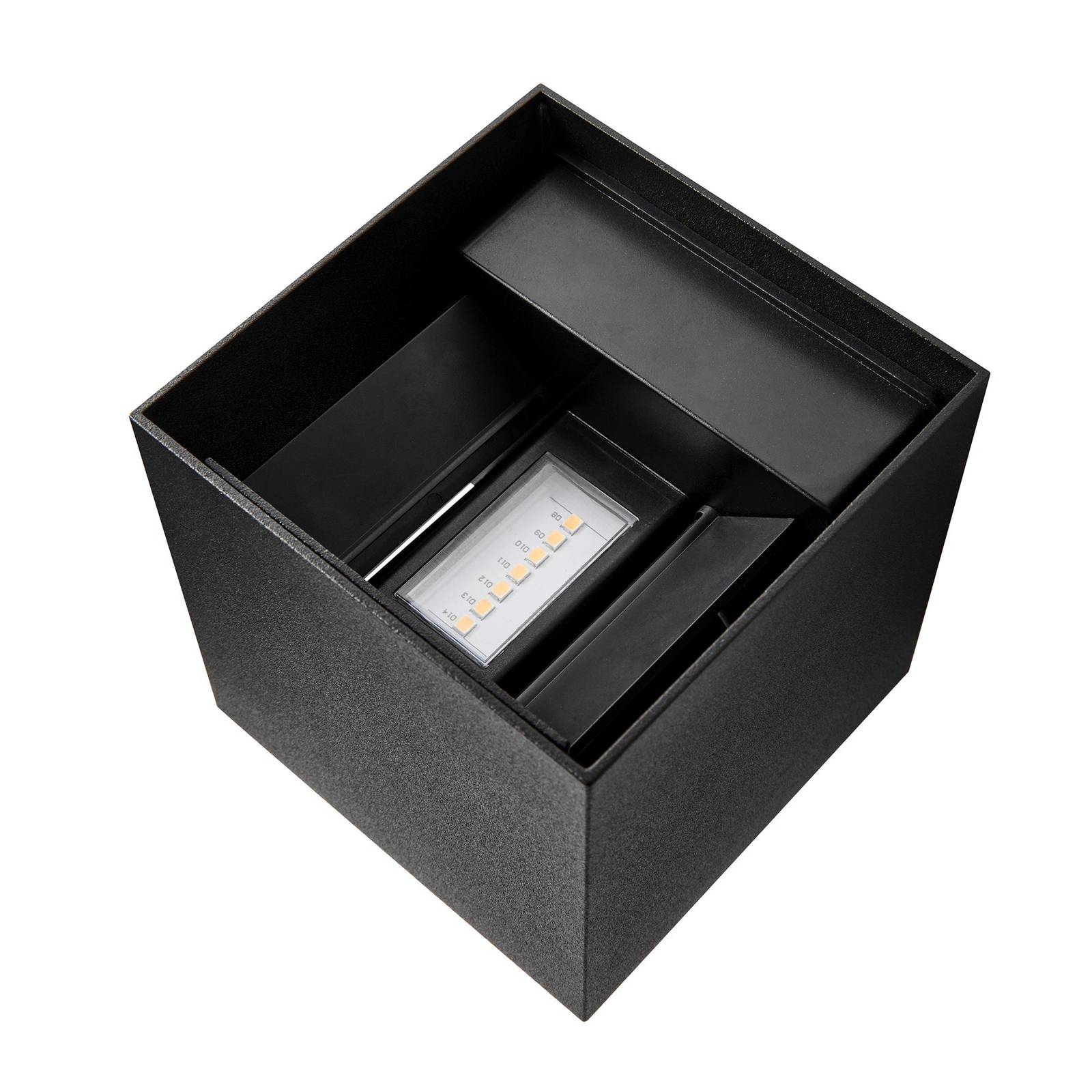 LED-Außenwandleuchte Milda kubi, schwarz, up/down, Aluminium LED-Außenwandleuchte Milda kubi, schwarz, up/down, Aluminium von Nordlux