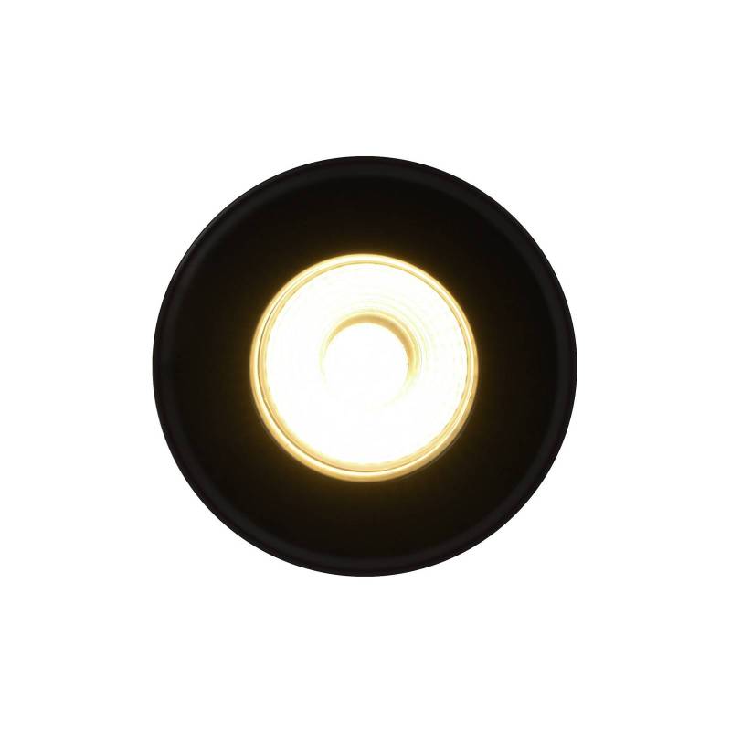 LED-Deckeneinbaustrahler Rosalee, schwarz, IP65, CCT-Switch von Nordlux