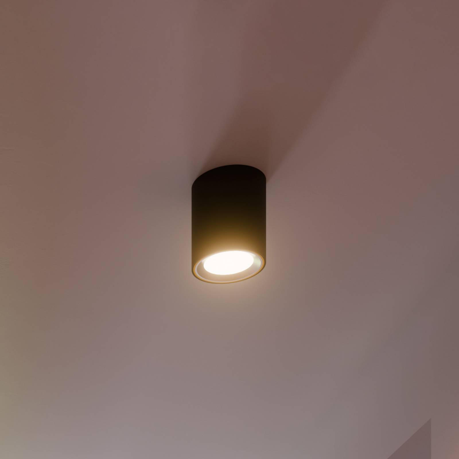 LED-Deckenspot Landon Smart, schwarz, Höhe 14 cm LED-Deckenspot Landon Smart, schwarz, Höhe 14 cm von Nordlux