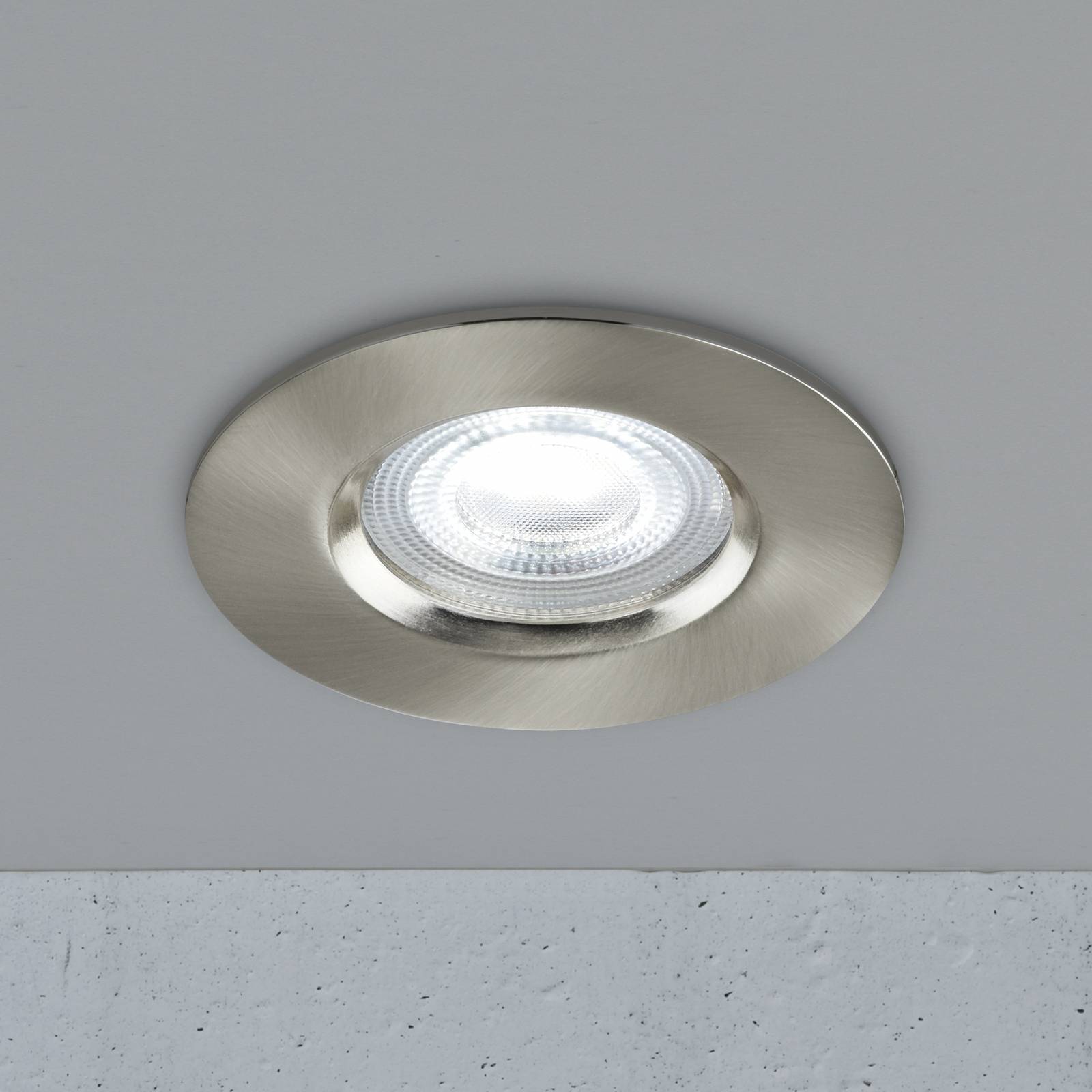LED-Einbauleuchte Don Smart, RGBW, nickel LED-Einbauleuchte Don Smart, RGBW, nickel von Nordlux
