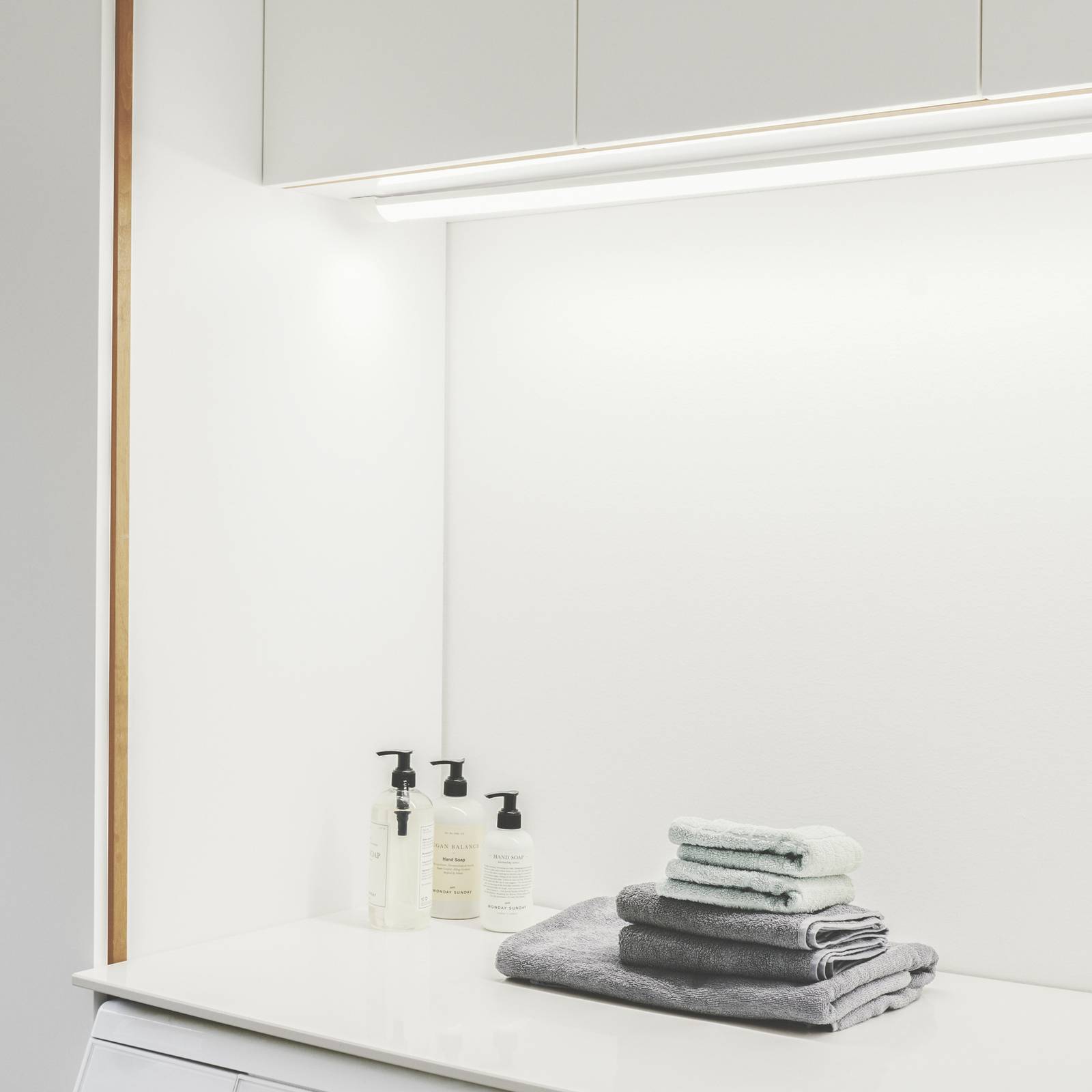 LED-Lichtleiste Glendale, 119 cm, IP20, Kunststoff, weiß LED-Lichtleiste Glendale, 119 cm, IP20, Kunststoff, weiß von Nordlux