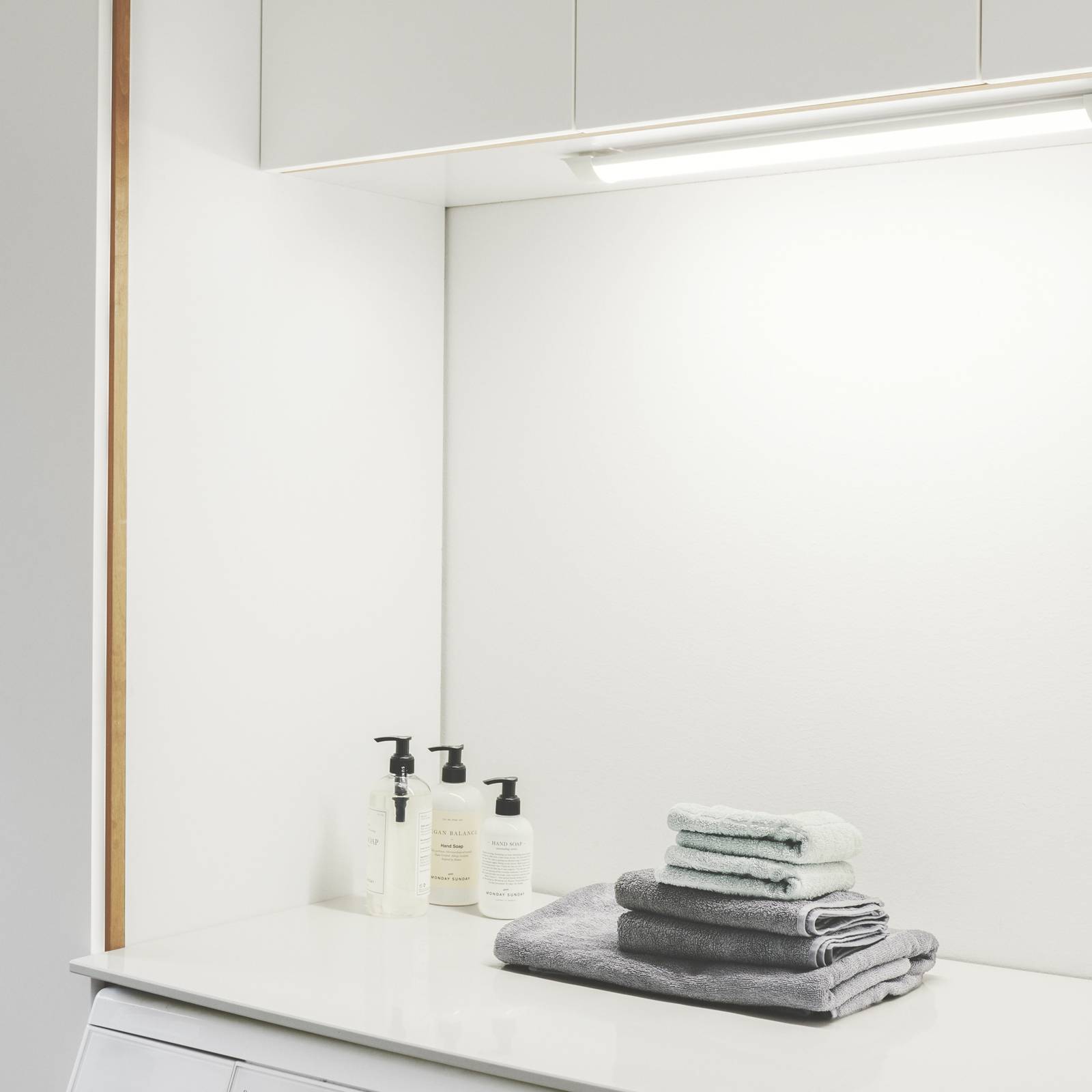 LED-Lichtleiste Glendale, 59 cm, IP20, Kunststoff, weiß LED-Lichtleiste Glendale, 59 cm, IP20, Kunststoff, weiß von Nordlux