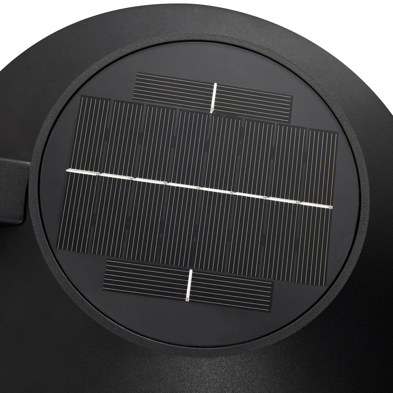 LED-Solar-Außenwandleuchte Justina, schwarz, Sensor, Metall LED-Solar-Außenwandleuchte Justina, schwarz, Sensor, Metall von Nordlux