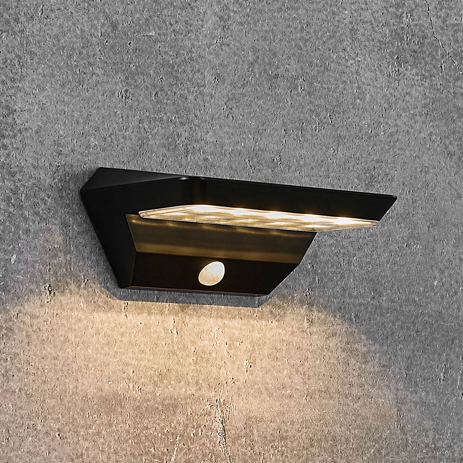 LED-Solar-Wandleuchte Agena mit Bewegungsmelder LED-Solar-Wandleuchte Agena mit Bewegungsmelder von Nordlux
