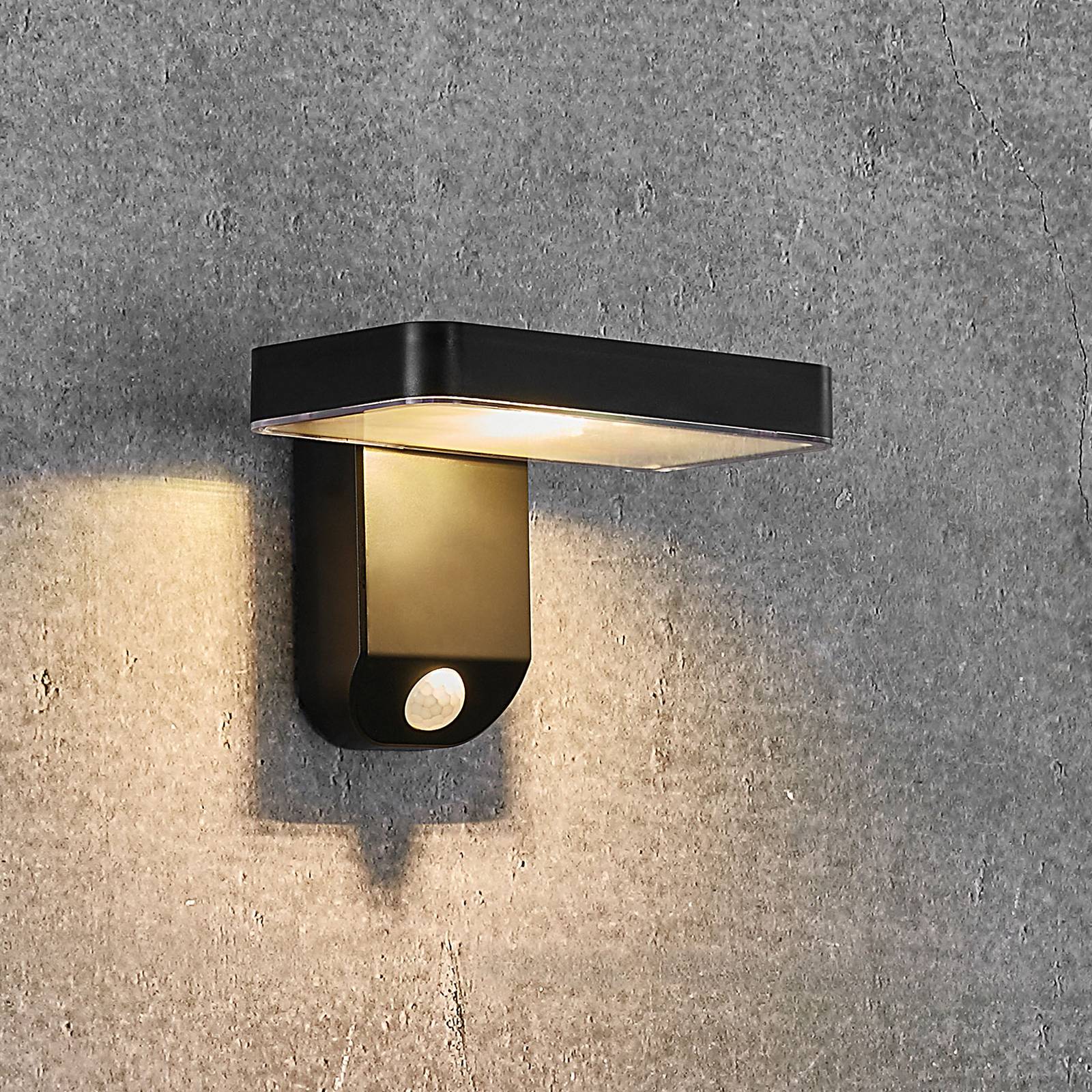 LED-Solar-Wandleuchte Rica Square, eckig LED-Solar-Wandleuchte Rica Square, eckig von Nordlux