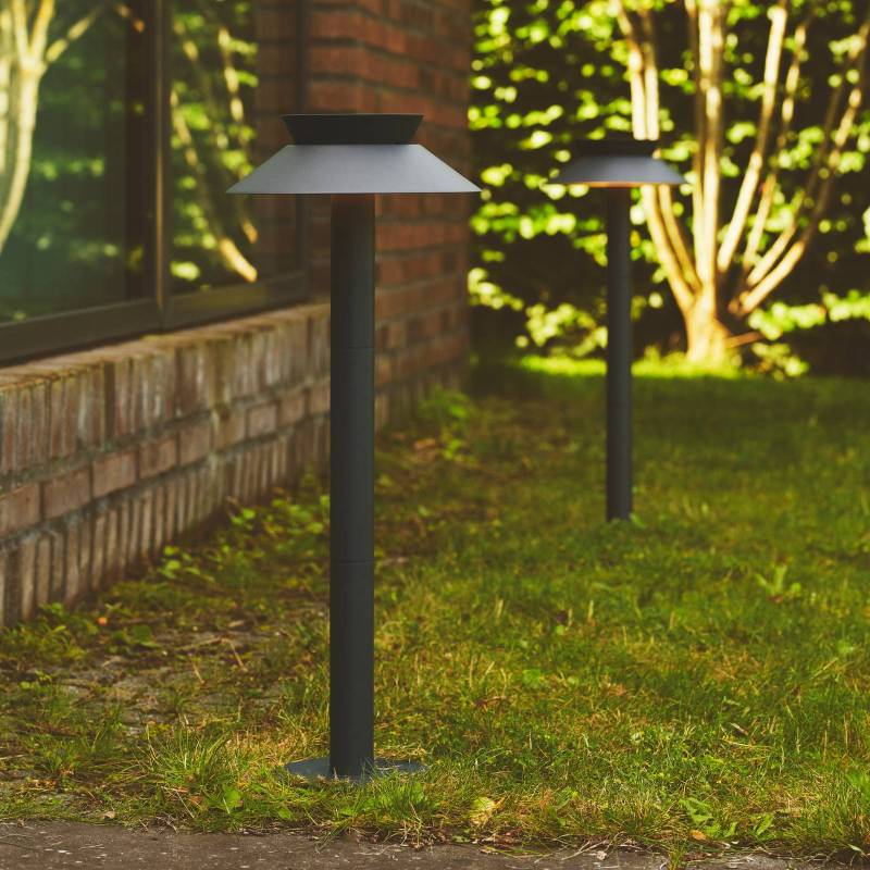 LED-Solar-Wegeleuchte Justina, Bewegungsmelder, anthrazit von Nordlux