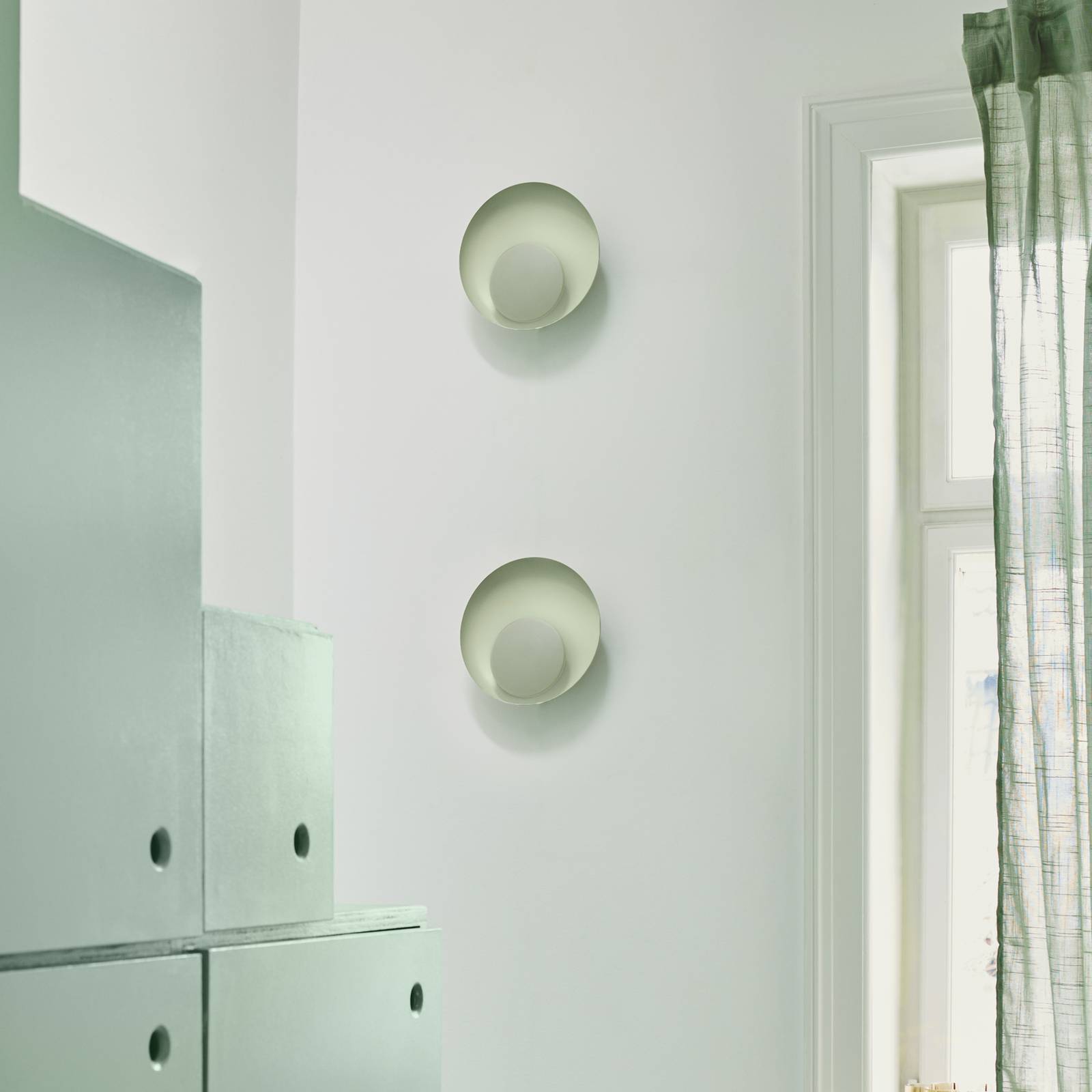 LED-Wandleuchte Marsi mit Kabel/Stecker, grün LED-Wandleuchte Marsi mit Kabel/Stecker, grün von Nordlux
