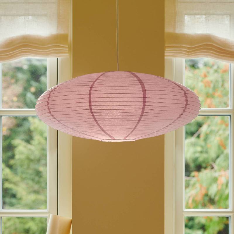 Lampenschirm Villo 60 aus Papier Ø 60cm Höhe 25cm, lila von Nordlux