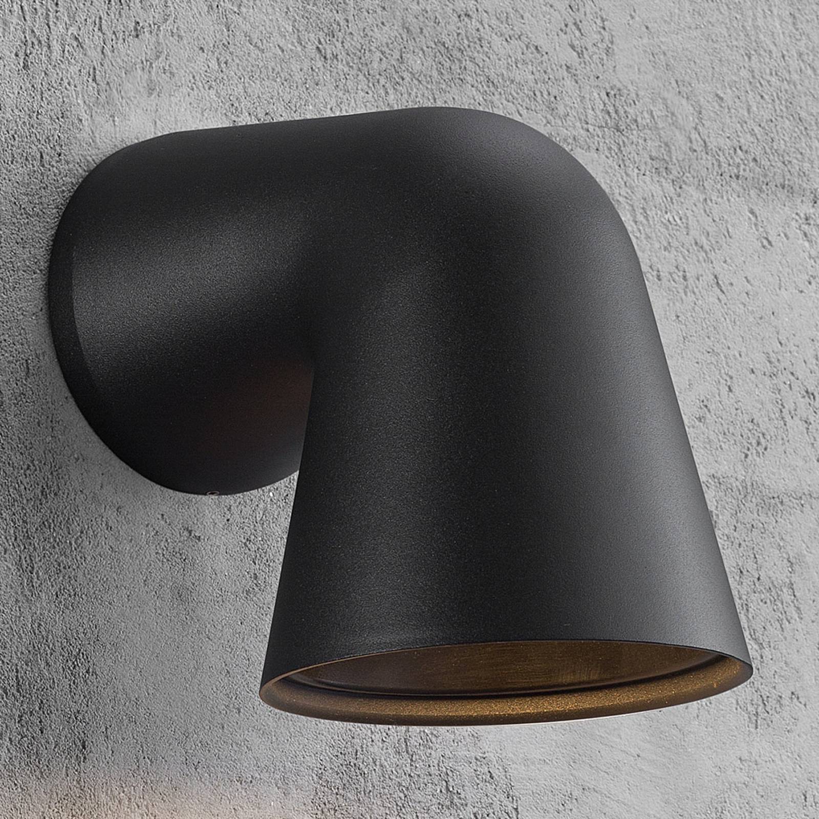Moderne Außenwandleuchte Front in Schwarz Moderne Außenwandleuchte Front in Schwarz von Nordlux