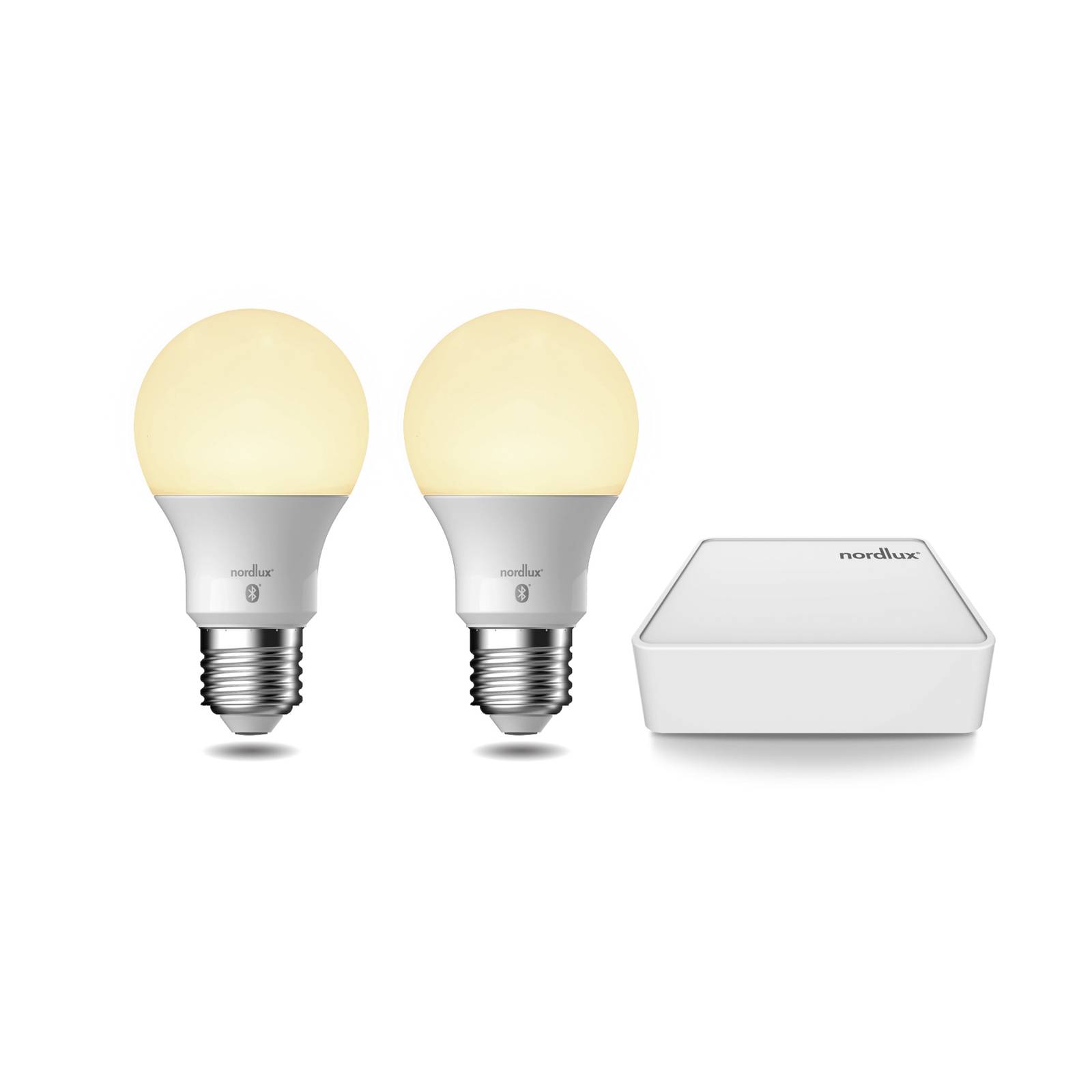 Nordlux Smart Light Starter-Kit EU E27 2er+Bridge von Nordlux