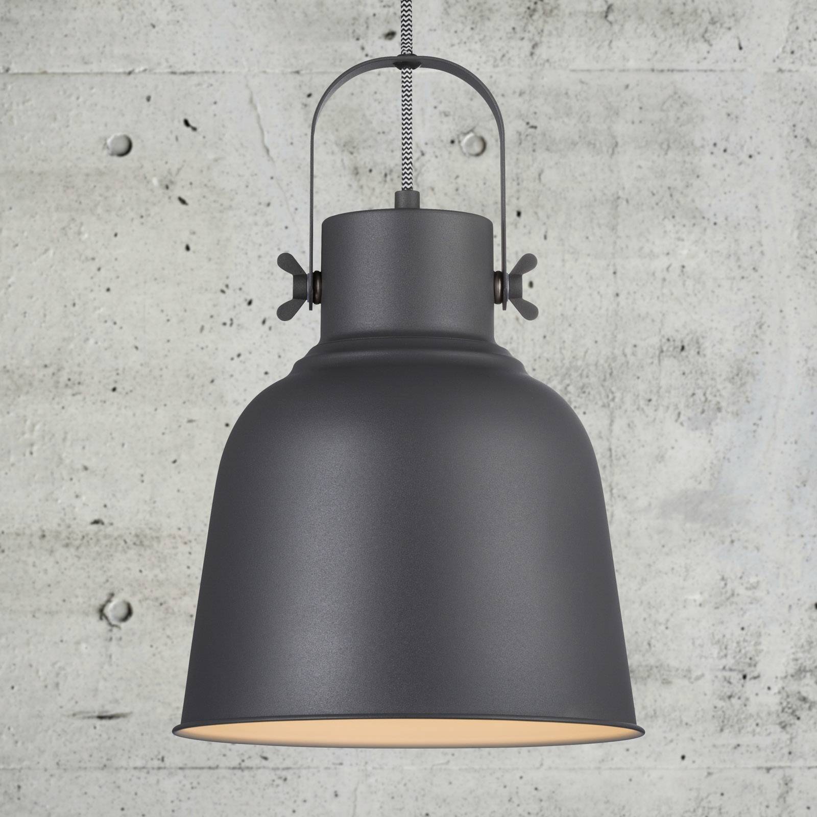 Pendelleuchte Adrian in Schwarz, Ø 25cm Pendelleuchte Adrian in Schwarz, Ø 25cm von Nordlux