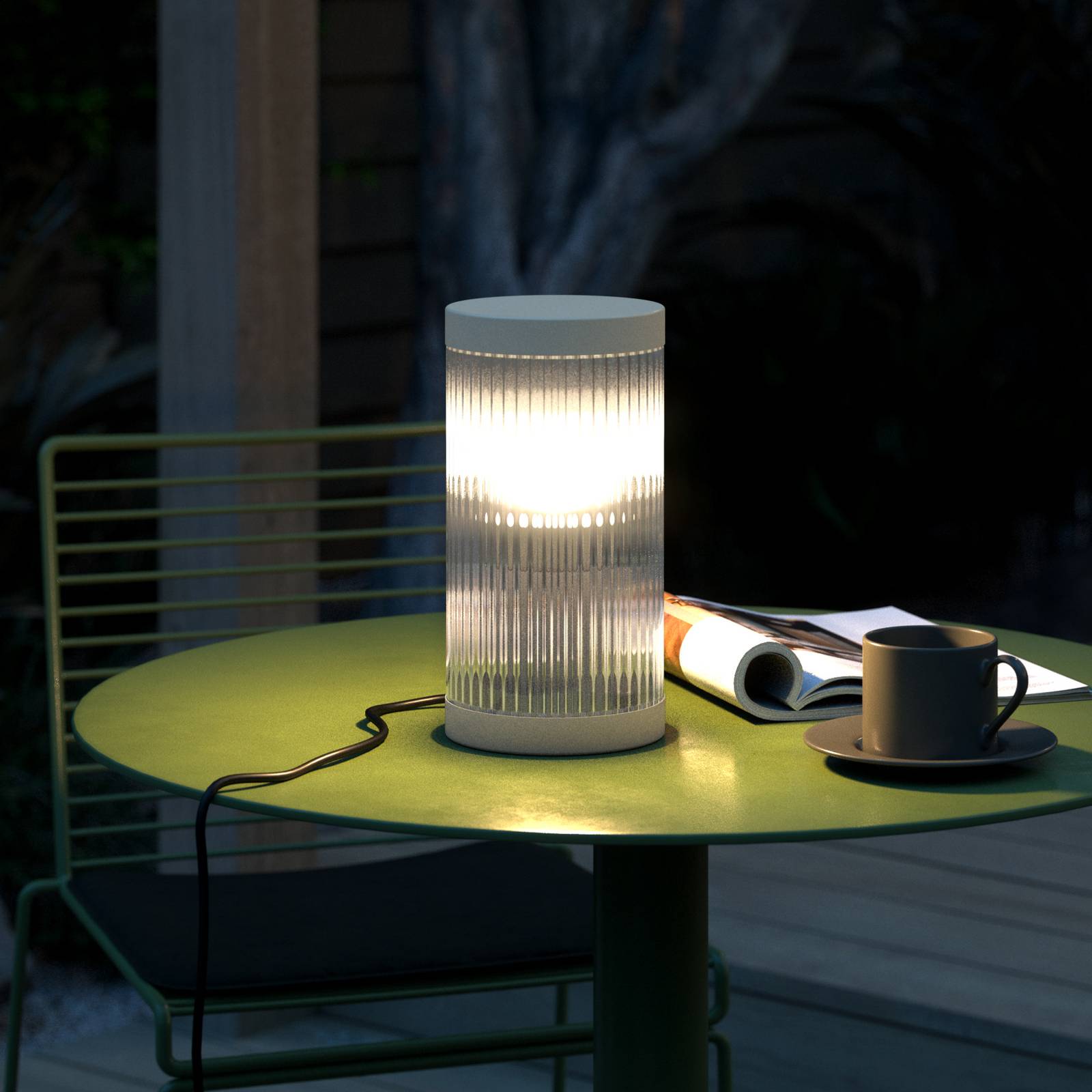 Tischlampe Coupar für den Außenbereich, sand Tischlampe Coupar für den Außenbereich, sand von Nordlux