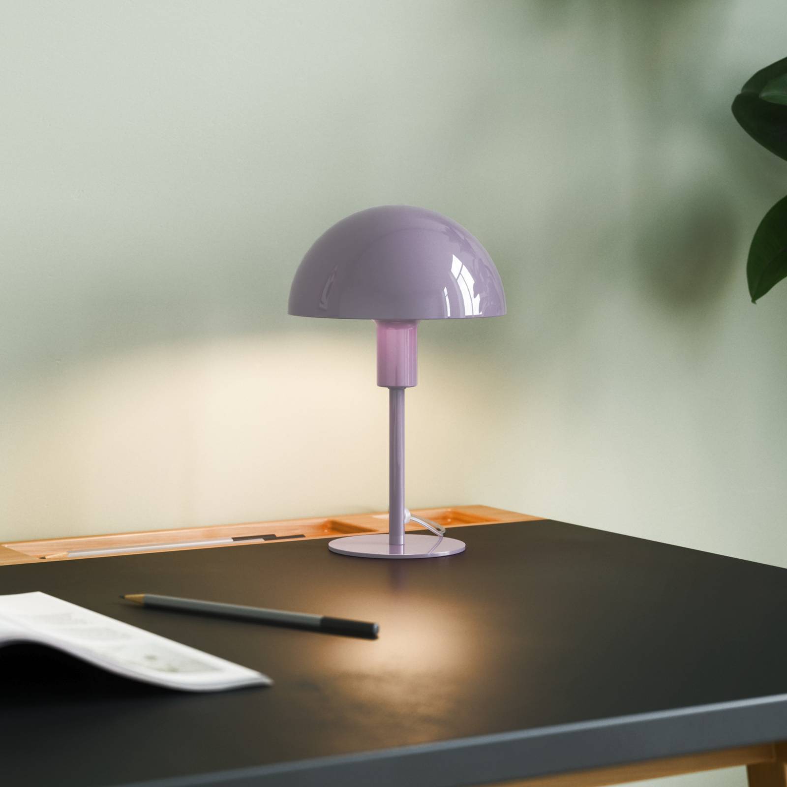 Tischleuchte Ellen Mini aus Metall, lila Tischleuchte Ellen Mini aus Metall, lila von Nordlux