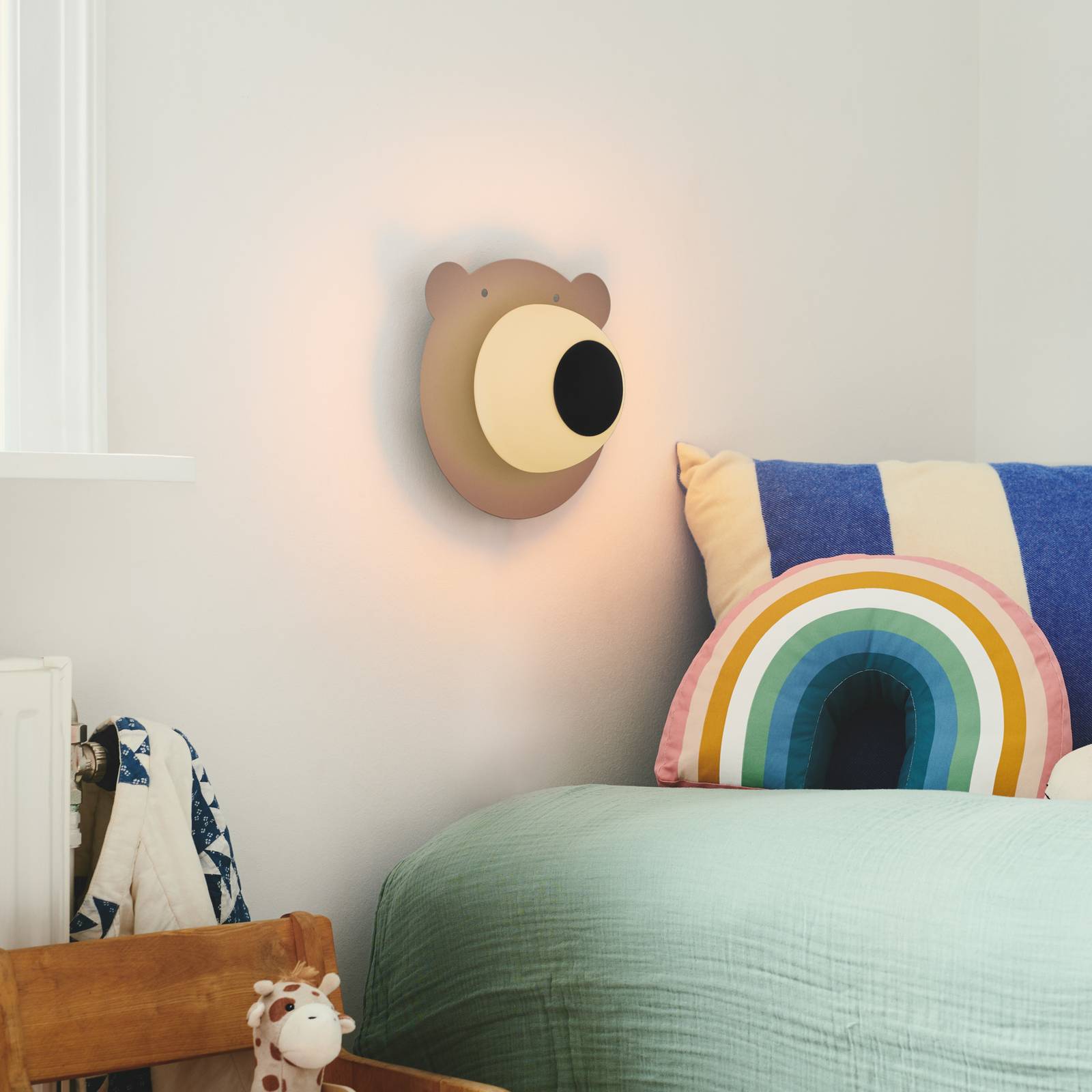 Wandleuchte Bruna Bear mit Kabel und Stecker Wandleuchte Bruna Bear mit Kabel und Stecker von Nordlux
