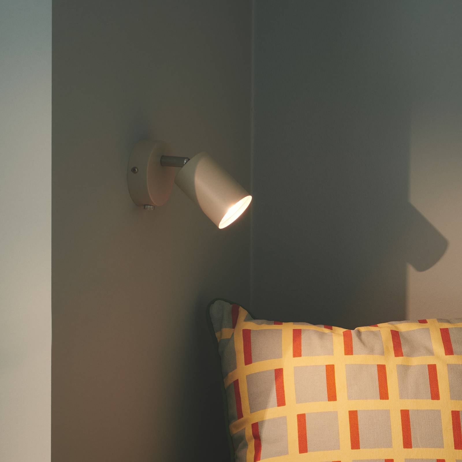 Wandstrahler Explore mit Kabel und Stecker, GU10, beige Wandstrahler Explore mit Kabel und Stecker, GU10, beige von Nordlux