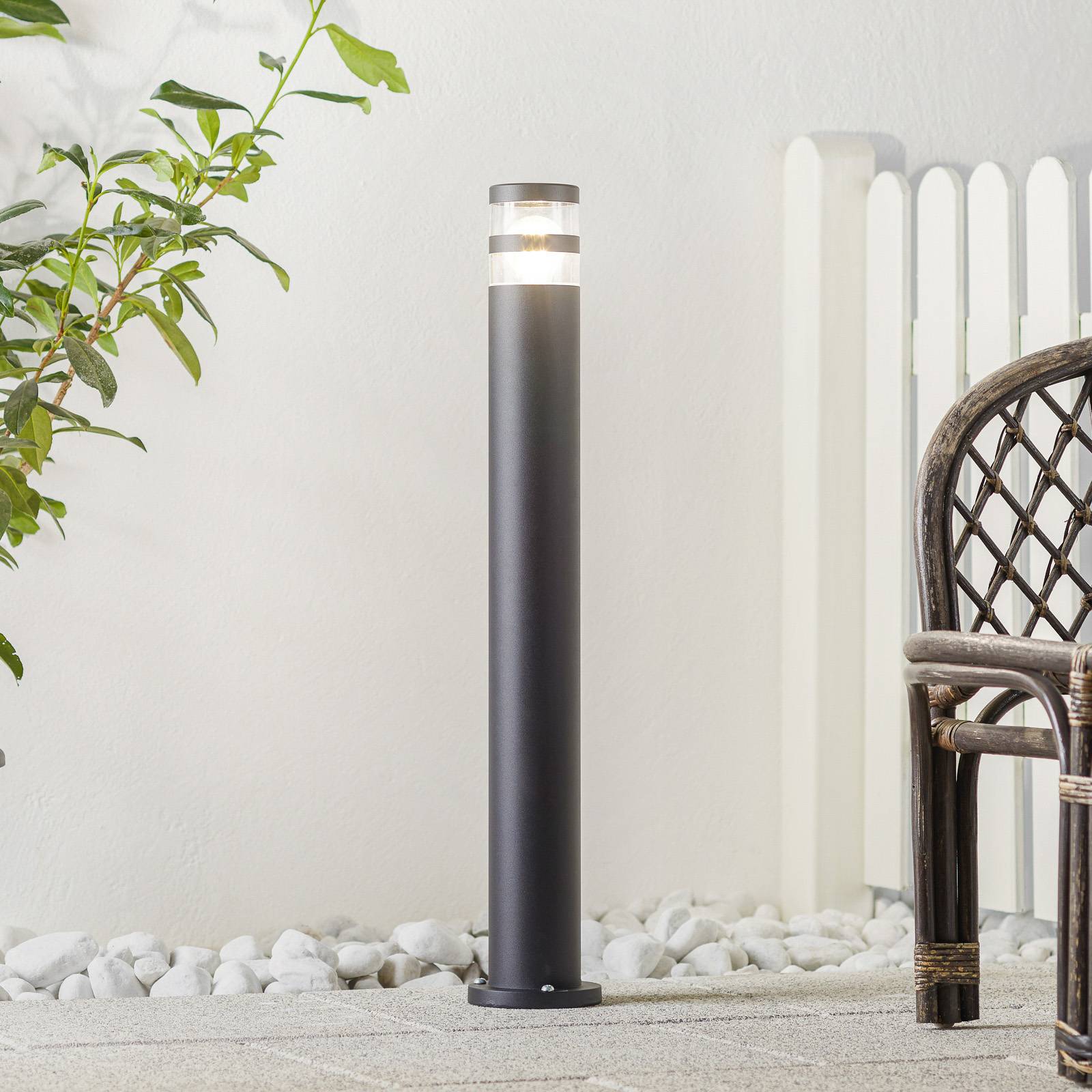 Wegeleuchte Birk mit effektvollem Licht, schwarz Wegeleuchte Birk mit effektvollem Licht, schwarz von Nordlux