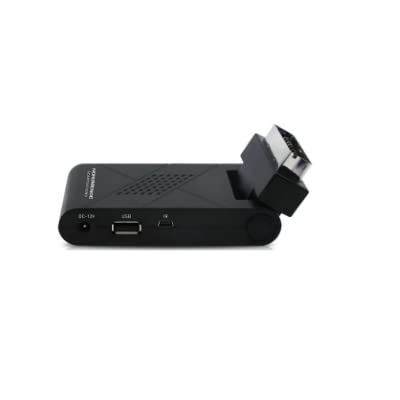 Mini Digital Terrestrisch Scart DVB-T2 180° USB HDMI Full HD H265 HEVC Fernbedienung 2 in 1 Mini Digital Terrestrisch Scart DVB-T2 180° USB HDMI Full HD H265 HEVC Fernbedienung 2 in 1 von Nordmende