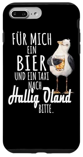 Ein Bier und ein Taxi nach Hallig Oland Nordsee Shirt Möwe Hülle für iPhone 7 Plus/8 Plus Ein Bier und ein Taxi nach Hallig Oland Nordsee Shirt Möwe Hülle für iPhone 7 Plus/8 Plus von Nordsee T-Shirt Küstenkind Ostfriesland Meerweh