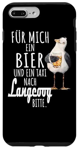 Ein Bier und ein Taxi nach Langeoog Nordsee Shirt Möwe Hülle für iPhone 7 Plus/8 Plus Ein Bier und ein Taxi nach Langeoog Nordsee Shirt Möwe Hülle für iPhone 7 Plus/8 Plus von Nordsee T-Shirt Küstenkind Ostfriesland Meerweh