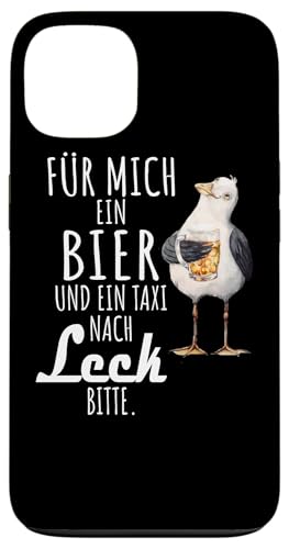 Ein Bier und ein Taxi nach Leck Nordsee Shirt Möwe Hülle für iPhone 13 Ein Bier und ein Taxi nach Leck Nordsee Shirt Möwe Hülle für iPhone 13 von Nordsee T-Shirt Küstenkind Ostfriesland Meerweh