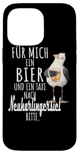 Ein Bier und ein Taxi nach Neuharlingersiel Nordsee Möwe Hülle für iPhone 14 Pro Max Ein Bier und ein Taxi nach Neuharlingersiel Nordsee Möwe Hülle für iPhone 14 Pro Max von Nordsee T-Shirt Küstenkind Ostfriesland Meerweh